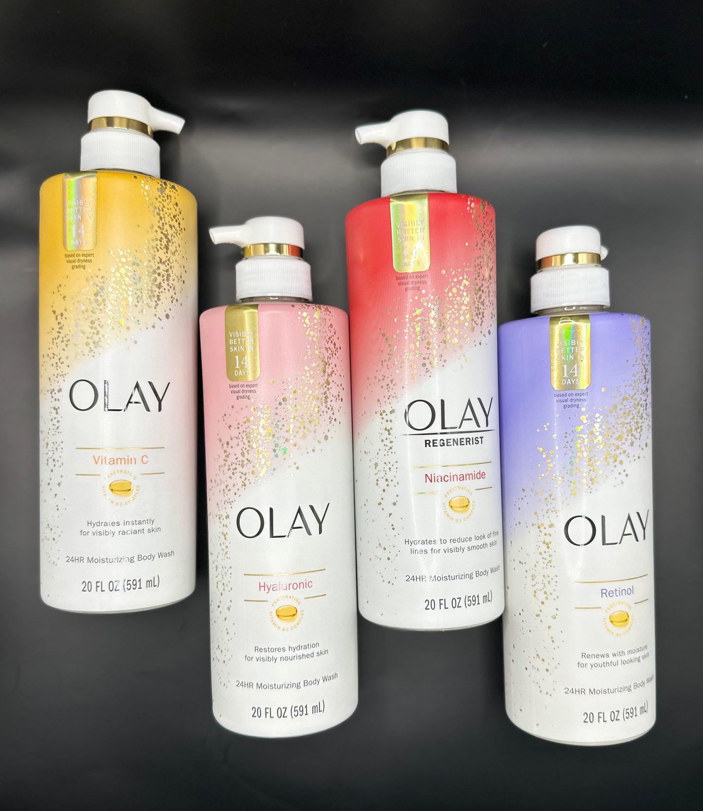 SELF CARE SETS : OLAY Body Wash & Lotion MIX & MATCH -( A pack of 2) 502ml & 591ml