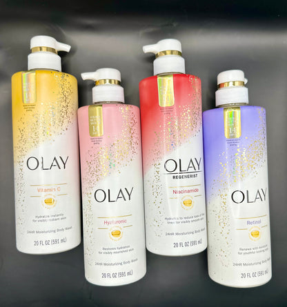 SELF CARE SETS : OLAY Body Wash & Lotion MIX & MATCH -( A pack of 2) 502ml & 591ml