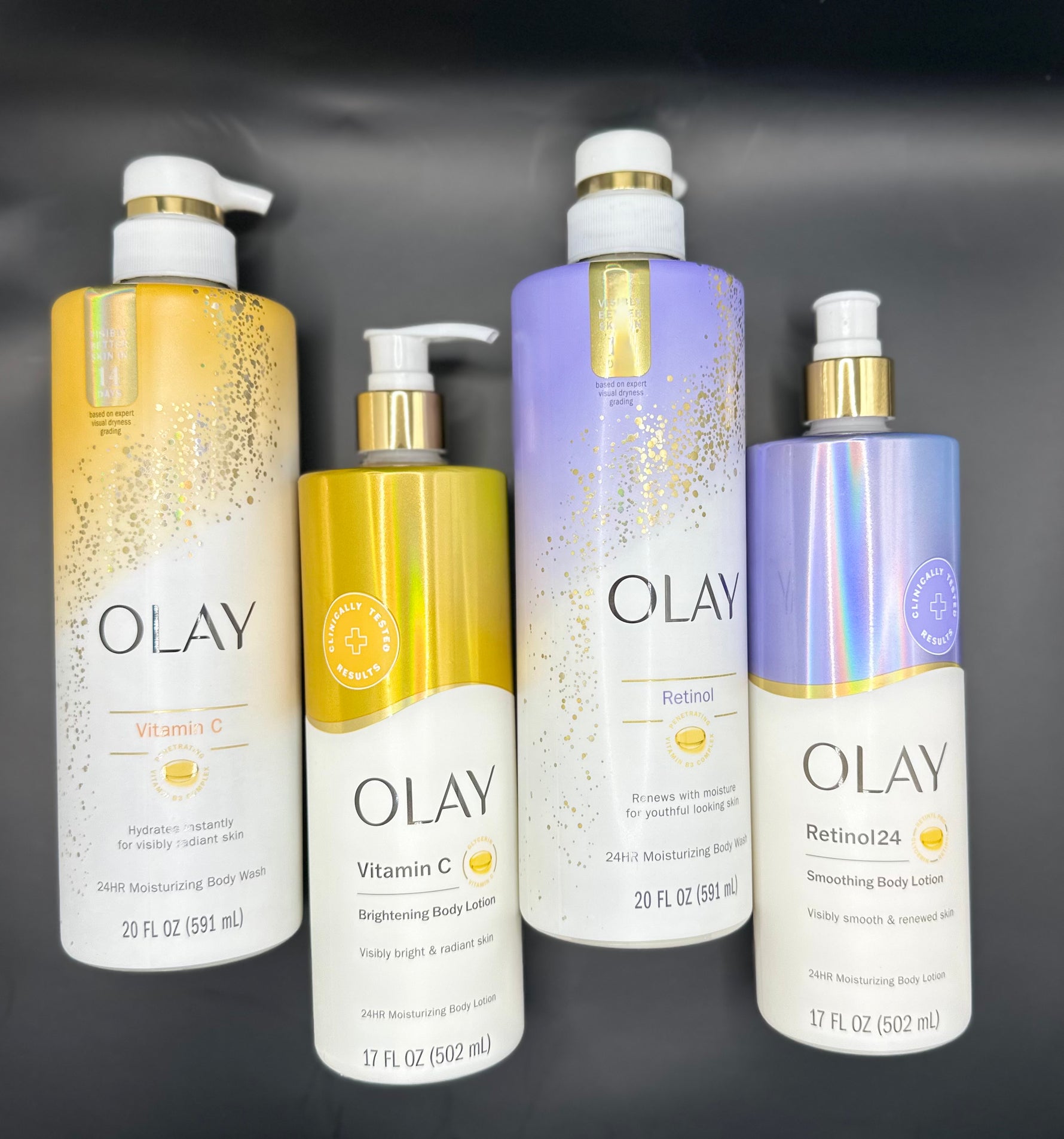 SELF CARE SETS : OLAY Body Wash & Lotion MIX & MATCH -( A pack of 2) 502ml & 591ml OLAY