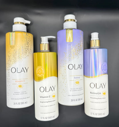 SELF CARE SETS : OLAY Body Wash & Lotion MIX & MATCH -( A pack of 2) 502ml & 591ml