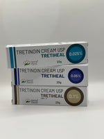 Tretinion Cream for Acne and Skin Blemishes -20g TRETIHEAL