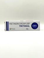 Tretinion Cream for Acne and Skin Blemishes -20g TRETIHEAL
