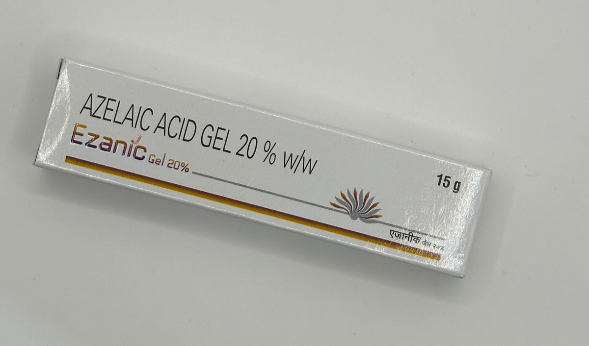 Azelaic Acid Gel for Skin Brightening& Tone Support Ezanic