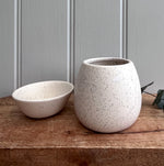 Stoneware Wax Melters with Speckle Finish Soulful Candles Uk