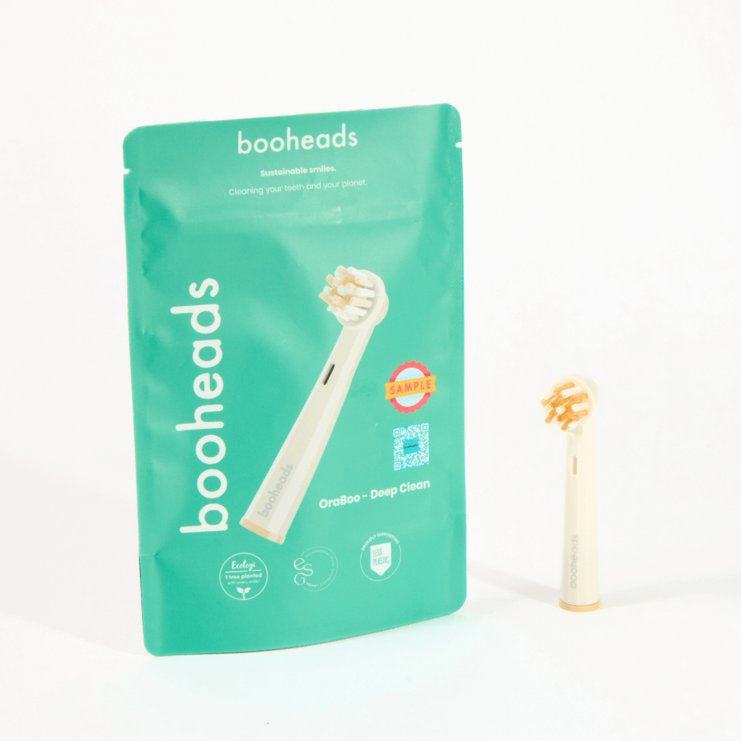 *SAMPLE* Oraboo - Biodegradable Electric Toothbrush Heads Compatible with OralB* booheads