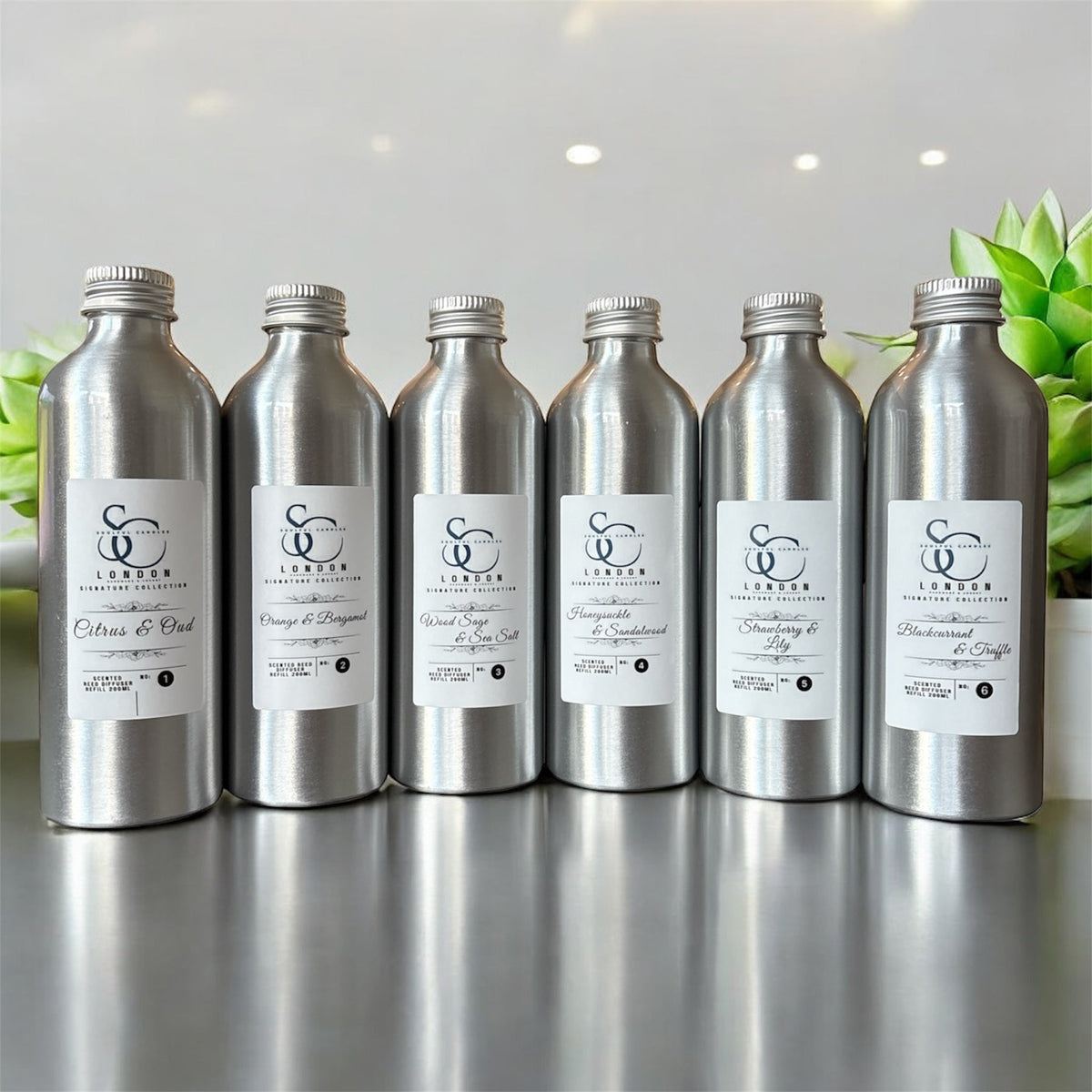 200ml Diffuser Refills | Long-Lasting Luxury Home Fragrances | Soulful Candles UK Soulful Candles Uk