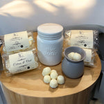 Hand Finished Ceramic Wax Melt Jar with Silicone Seal Lid Soulful Candles Uk