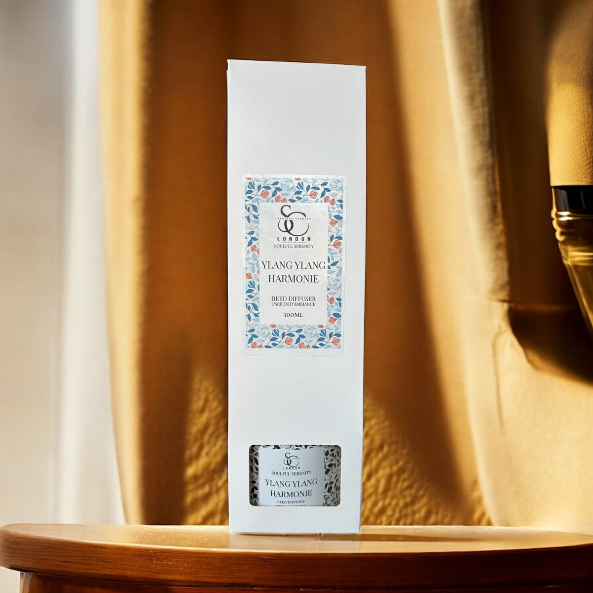 Soulful Serenity Range – Ylang Ylang Harmonie 100ml Reed Diffuser Soulful Candles Uk