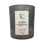 Soft Amber & Cotton Blossom – 30cl Odour Neutralising Candle Soulful Candles Uk