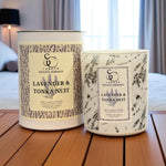Lavender & Tonka Candle (30cl) – Soulful Serenity | Luxury Soy Wax, 40–45 hr Burn Soulful Candles Uk
