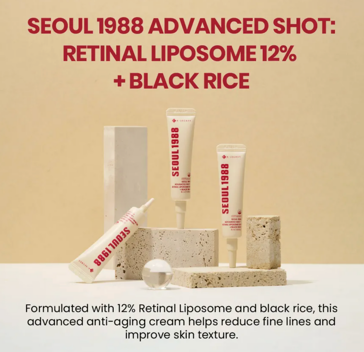 KSECRET - SEOUL 1988 Advanced Shot : Retinal Liposome 12% + Black Rice K Secrect