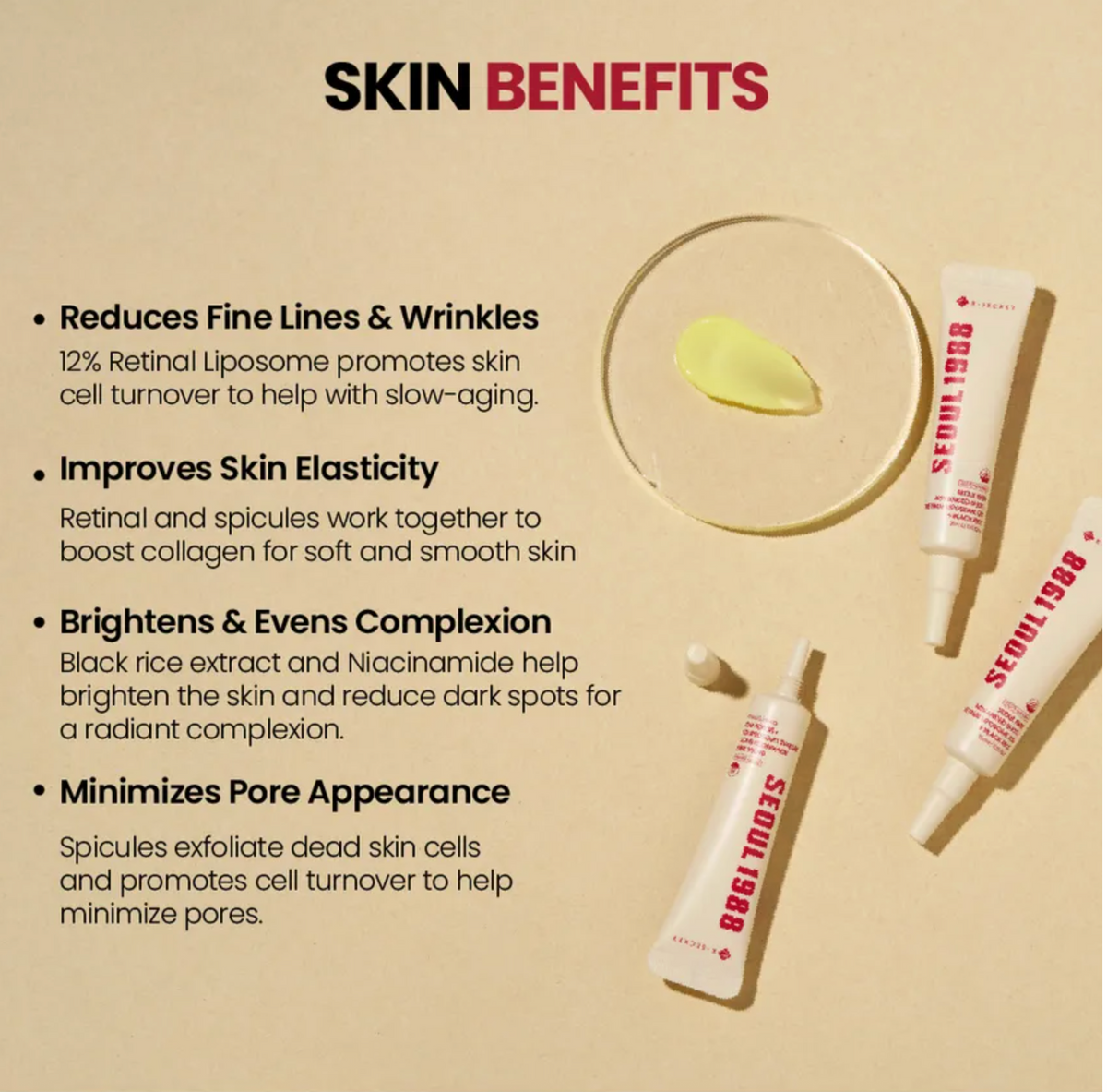 KSECRET - SEOUL 1988 Advanced Shot : Retinal Liposome 12% + Black Rice K Secrect