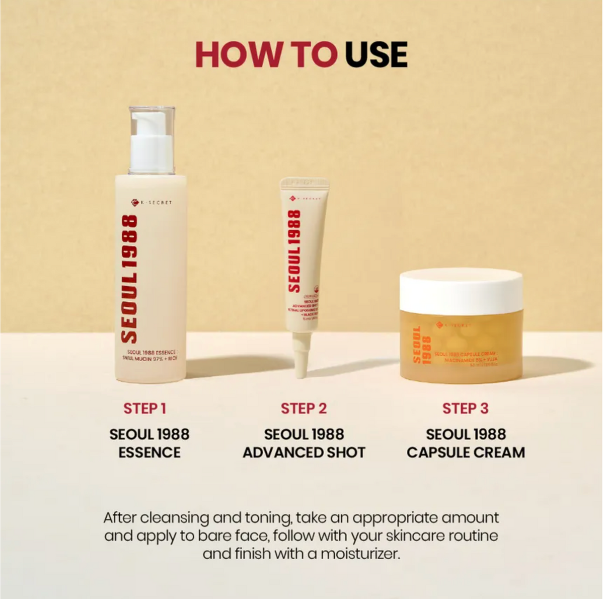 KSECRET - SEOUL 1988 Advanced Shot : Retinal Liposome 12% + Black Rice K Secrect