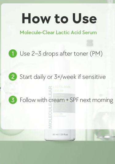 NINELESS - Molecule-Clear Lactic Acid Serum NINELESS