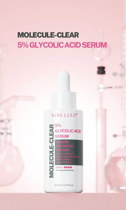 NINELESS - Molecule-Clear 5% Glycolic Acid Serum 21stCY Skincare