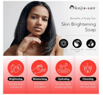 Kojie San Skin Brightening Soap - Original Kojic Acid, Dark Spot Remover Bar Soap with Coconut & Tea Tree Oil Kojie San