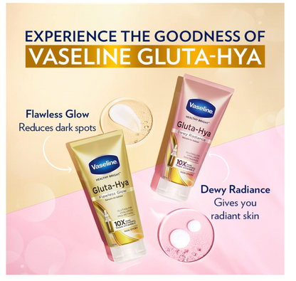 Vaseline Gluta-Hya ,  Serum-In-Lotion, Boosted With GlutaGlow,