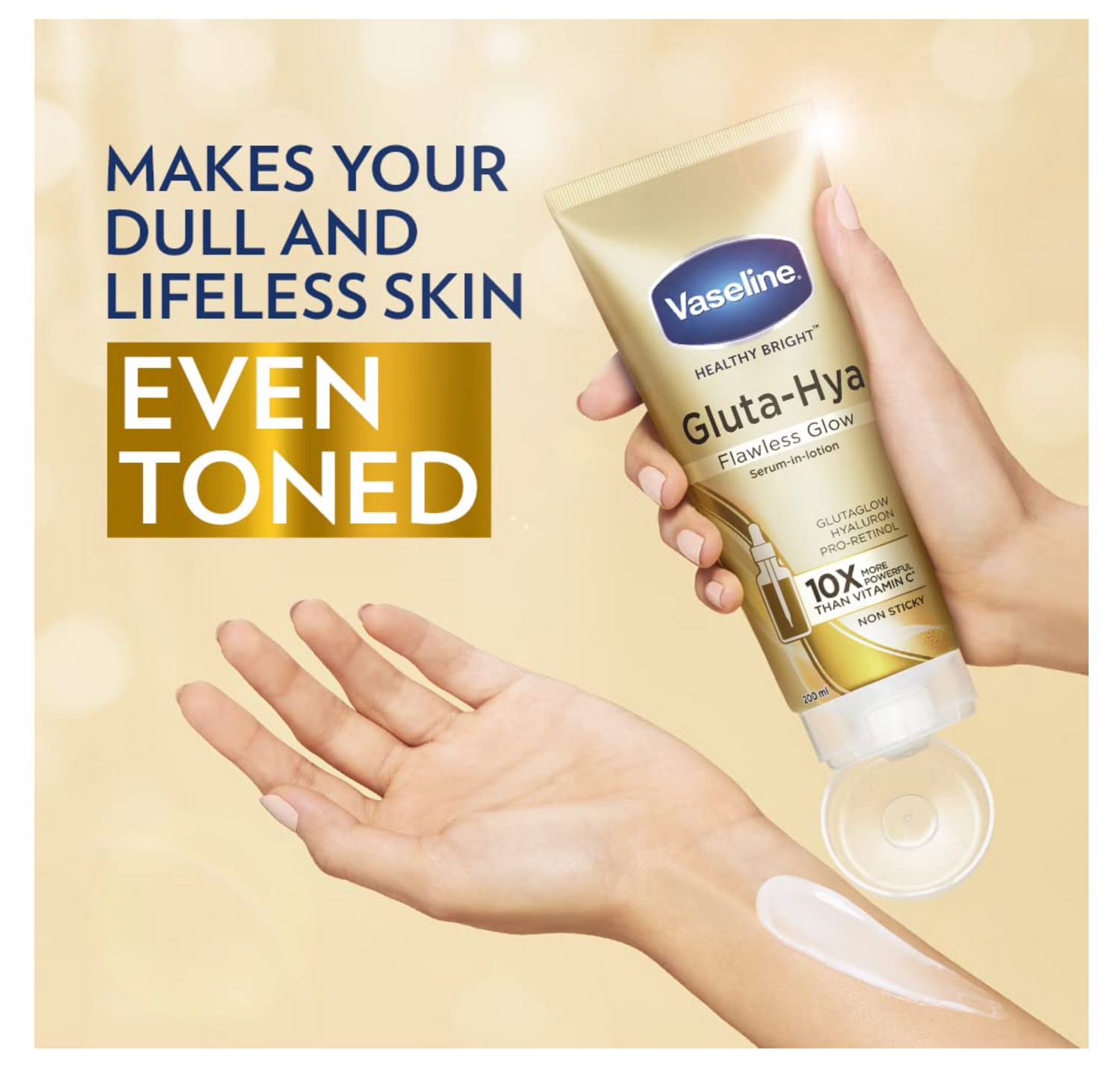 Vaseline Gluta-Hya ,  Serum-In-Lotion, Boosted With GlutaGlow, Vasline