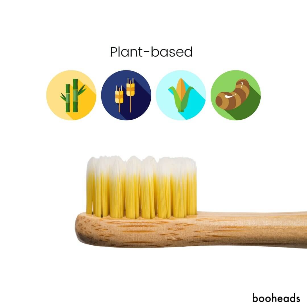 Bamboo Electric Toothbrush Heads Compatible with Sonicare* | Polish Clean 4PK Multi booheads