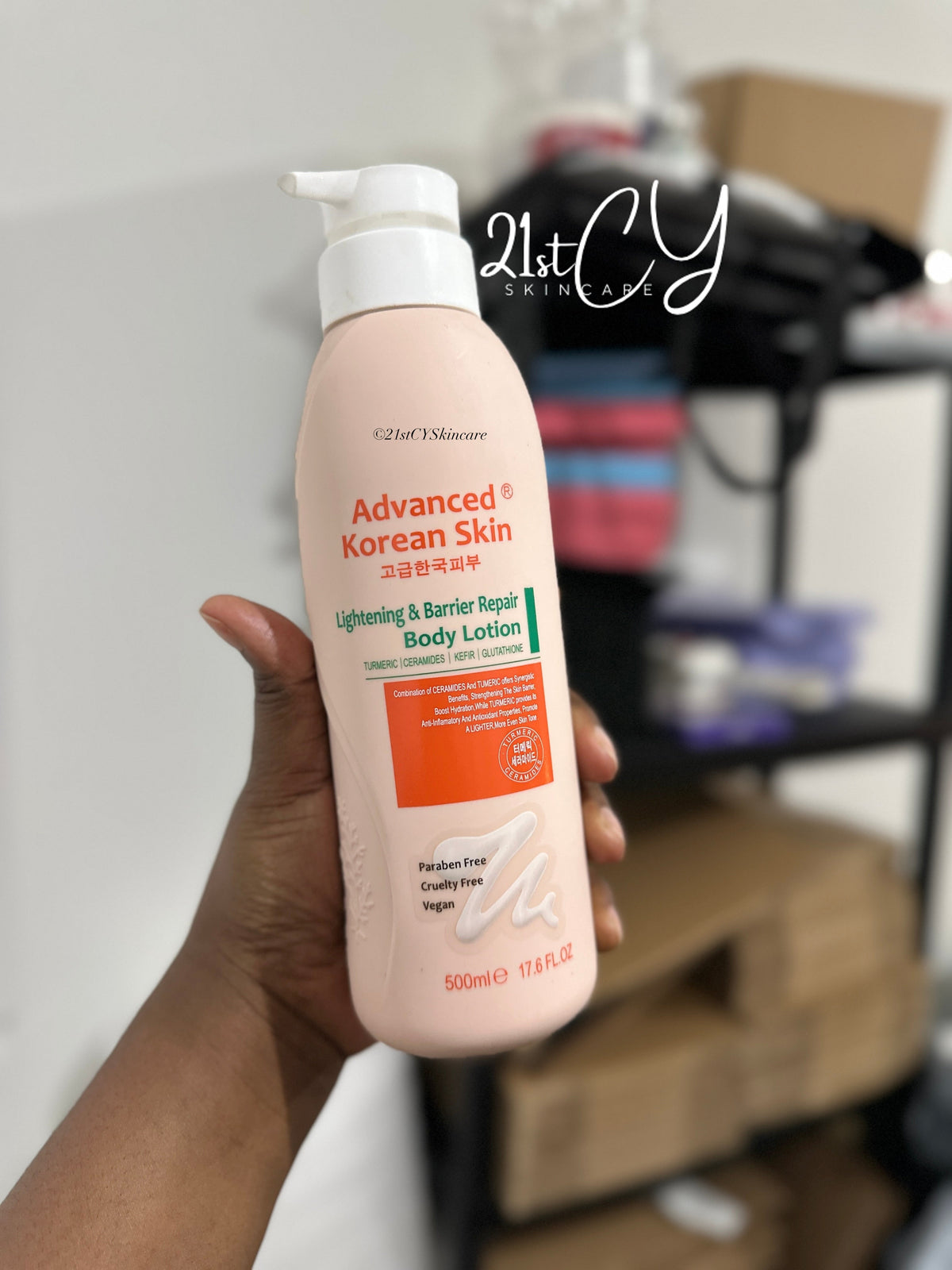 Advanced Korean Skin Bright & Clear Body Gel Wash -1200ml  | Lotion 500ml Advanced Korean