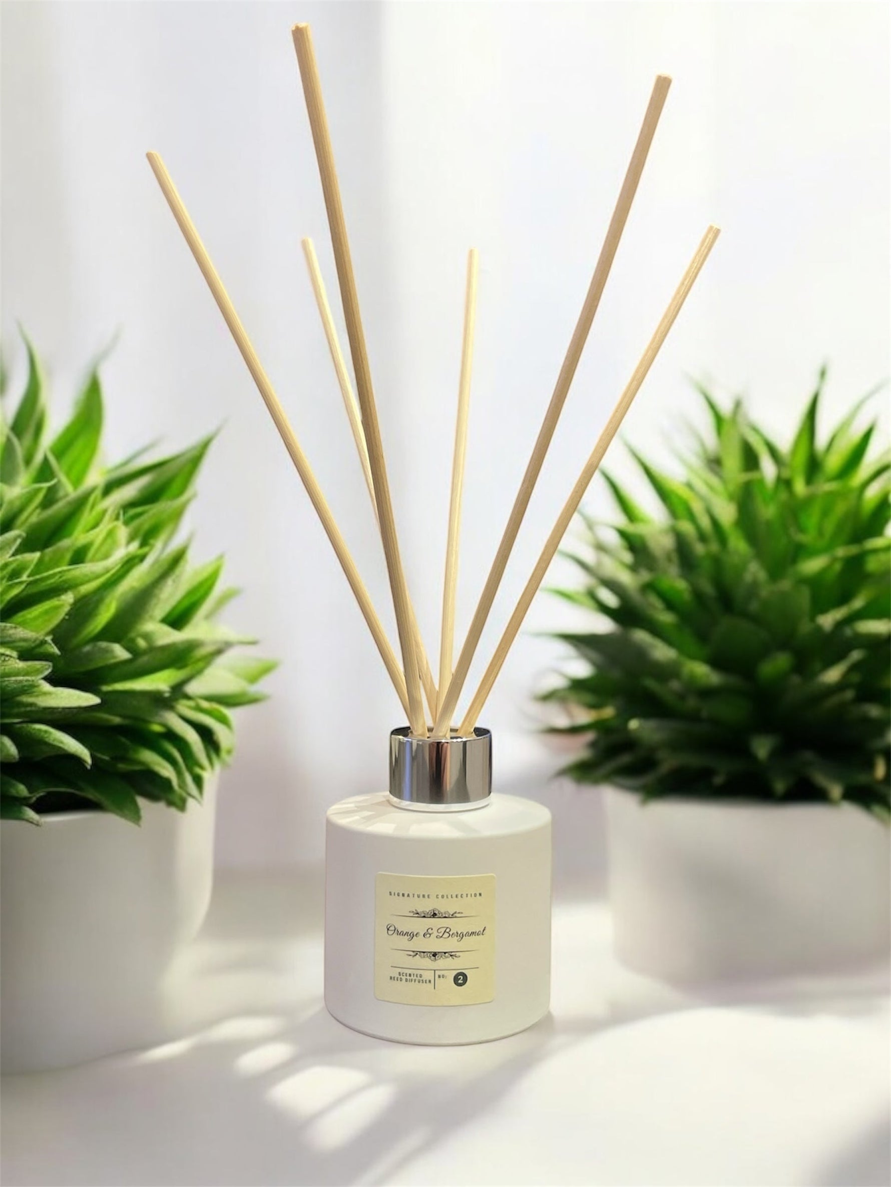 Orange & Bergamot Reed Diffuser (100ml) – Bright, Long‑Lasting Citrus Soulful Candles Uk