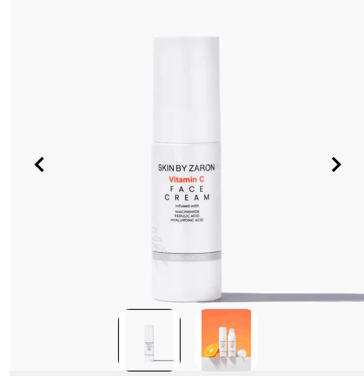 Skin by Zaron Vitamin C Face cream
