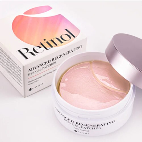 K-Secret Advanced Regenerating Hydrogel Eye Gel Patches with Retinol -60 each.