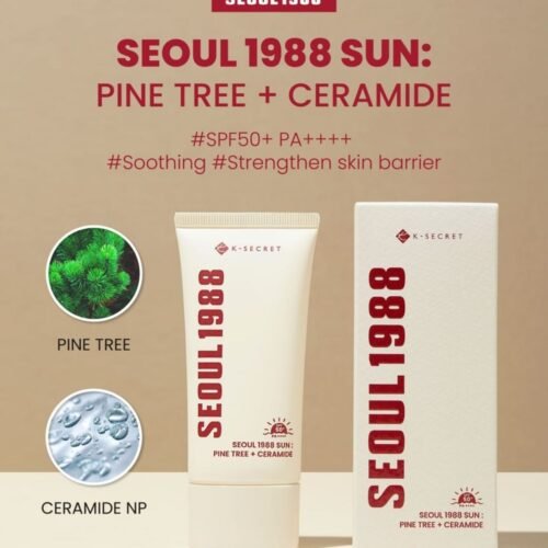 K-SECRET SEOUL1988 SUN: PINE TREE + CERAMIDE 50ml