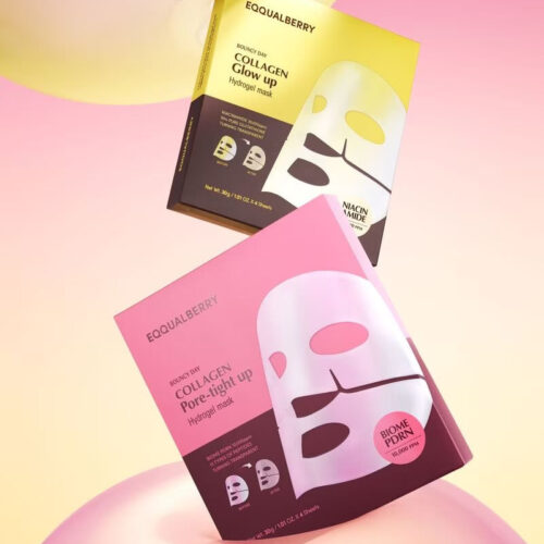 EQQUALBERRY PDRN Collagen Hydrogel Face Masks