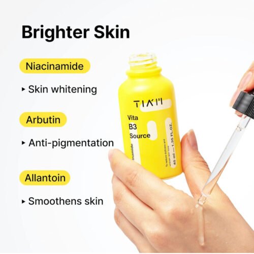 Alternative view of TIAM Vita B3 Source, 10% Niacinamide Serum, 2% Arbutin, Hyperpigmentation, Dark Spot Remedy, 1.35 Fl Oz