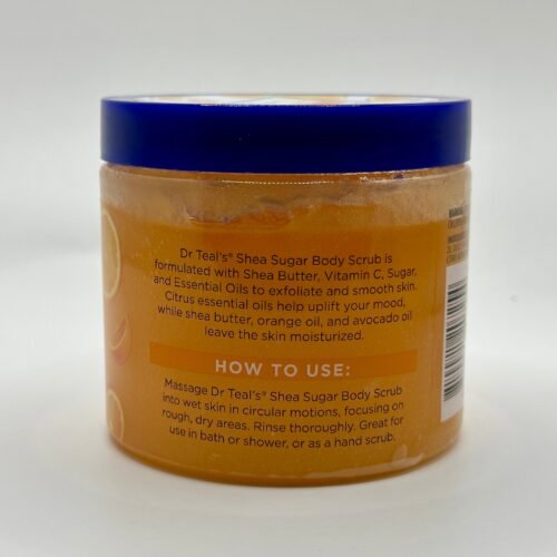 Alternative view of Dr Teal's Shea Sugar Body Scrub, Daytime with Vitamin C